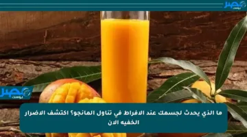 ما الذي يحدث لجسمك عند الإفراط في تناول المانجو؟ اكتشف الأضرار الخفية الآن